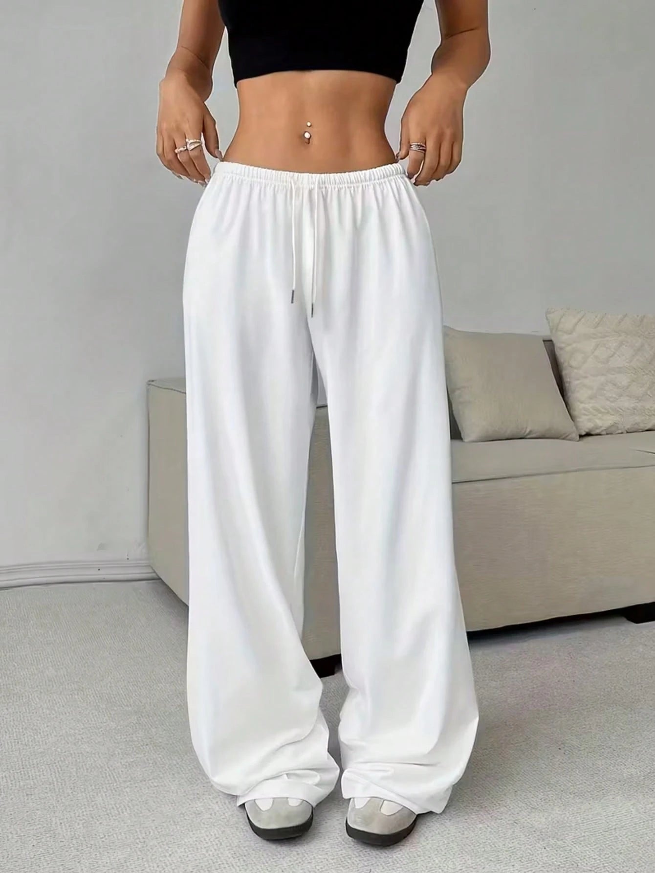 Wide Leg Trouser