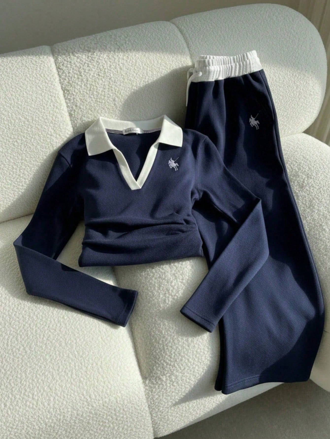 Two-Tone Co-Ord Set – Polo