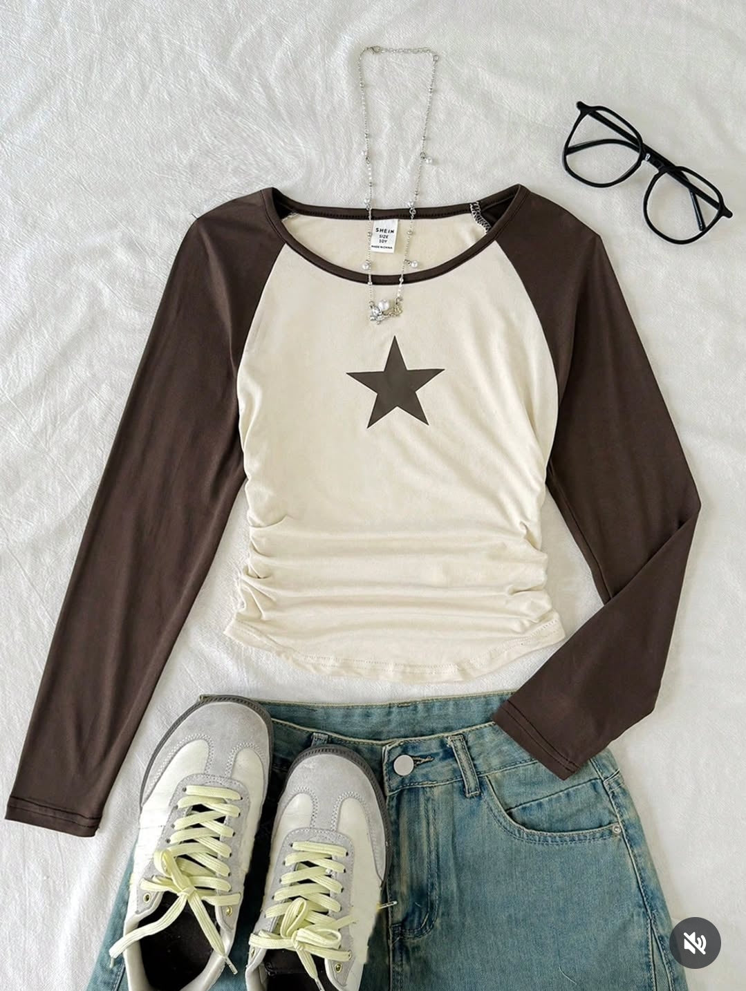 Round Neck Raglan Tee – Full Sleeve (Star)